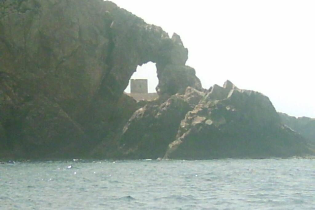 Apartment Nuraghe, Barrierefrei, Auf Olivenhain Gonnesa Buitenkant foto