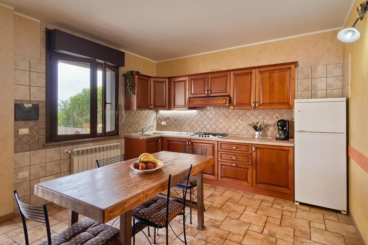 Apartment Nuraghe, Barrierefrei, Auf Olivenhain Gonnesa Buitenkant foto